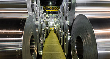 A man operating machinery at Garmco